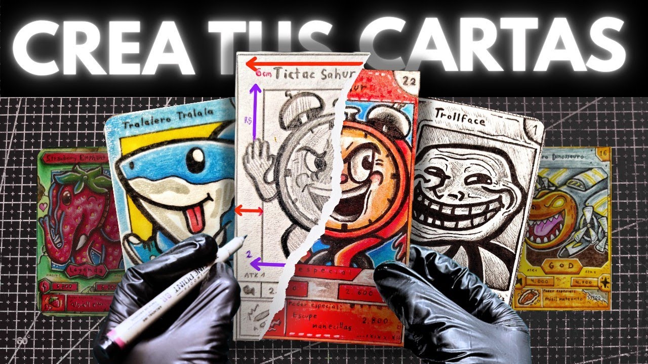 C&oacute;mo crear CARTAS de COMBATE desde 0