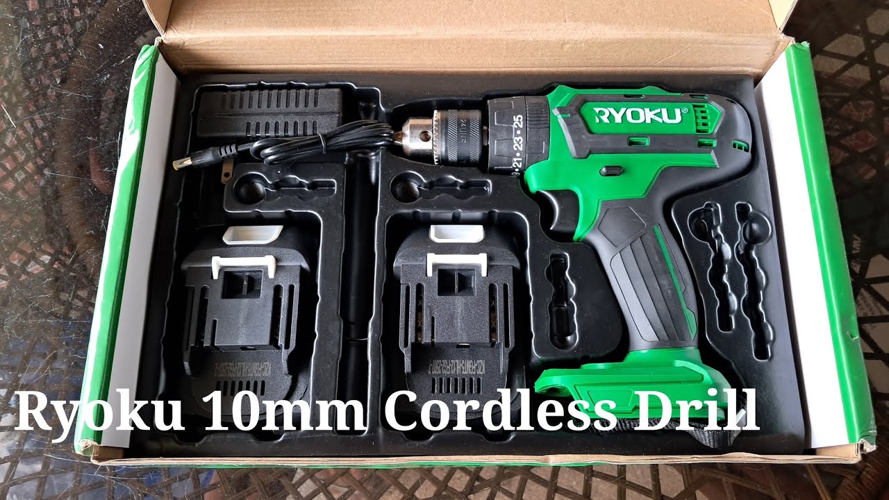 Ryoku Cordless Drill Quick Review