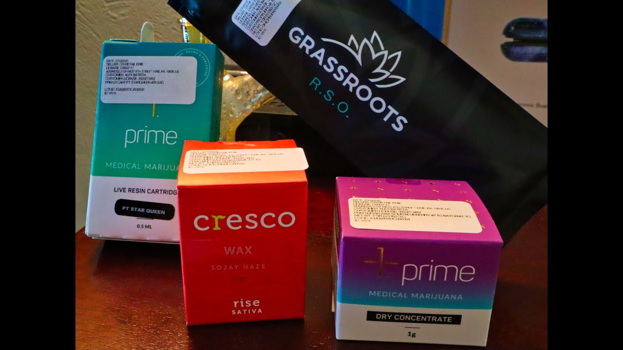 P.A Medical Marijuana ~ Grassroots / Cresco / Prime / ~ DISPENSARY RUN!!