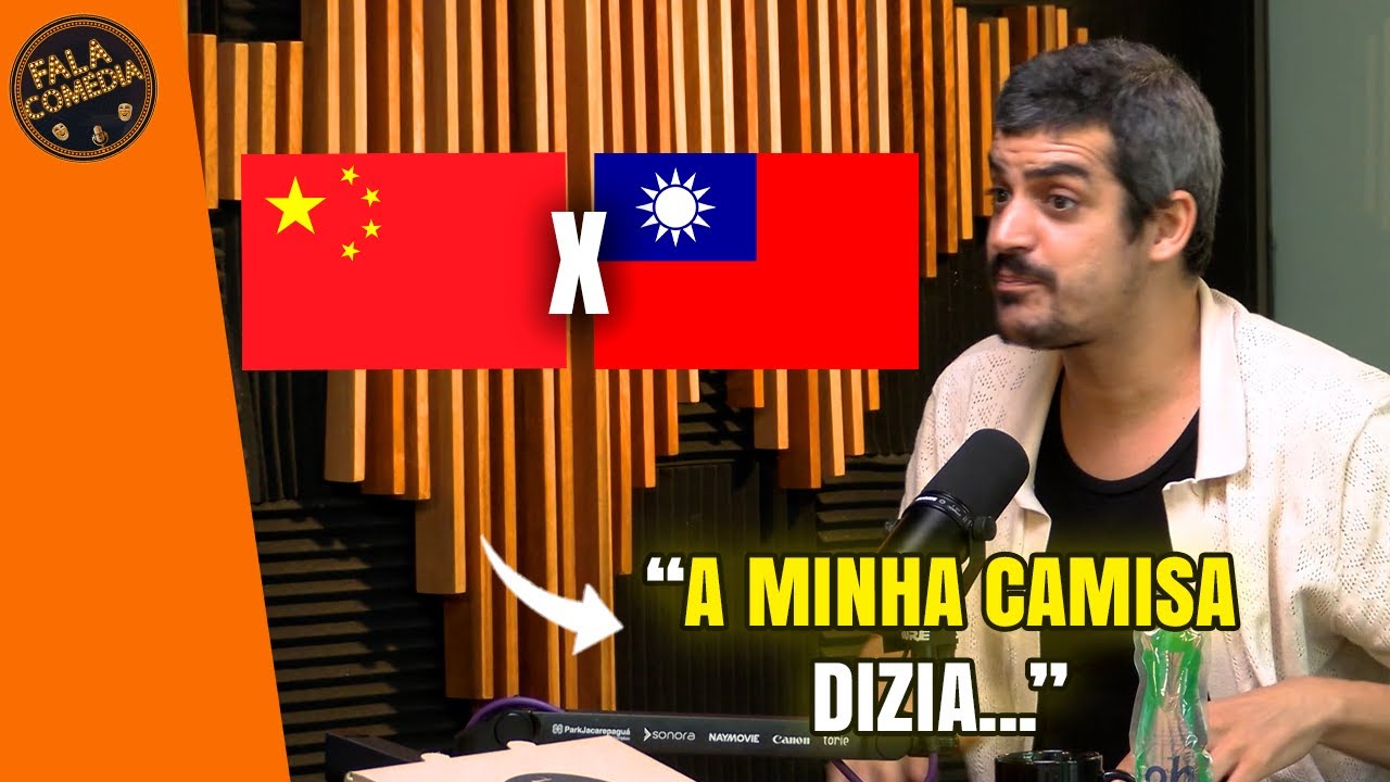 Fui para a China com uma camisa da Renner que falava de Taiwan e eles odiaram...
