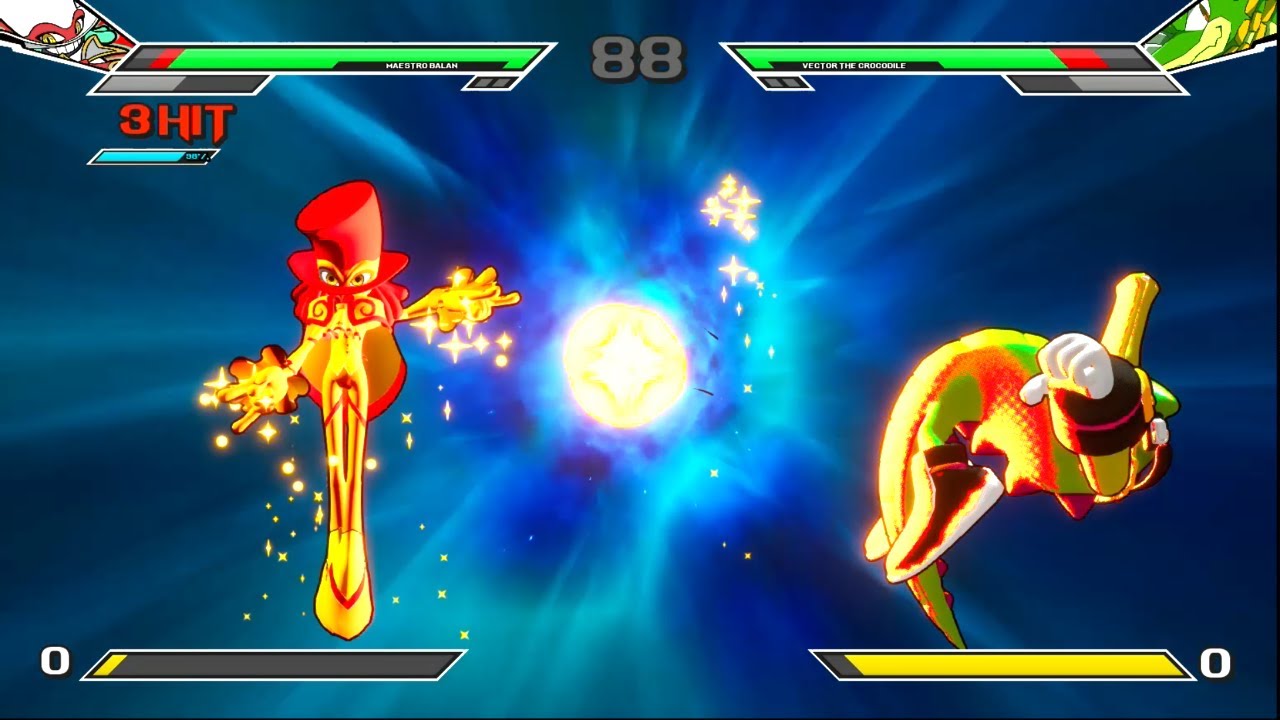 MAESTRO vs VECTOR (Hardest Difficulty) Sonic Smackdown - Definitive Edition (PC)