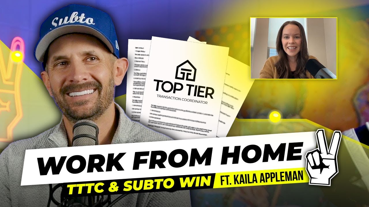 Work From Home as a Transaction Coordinator
