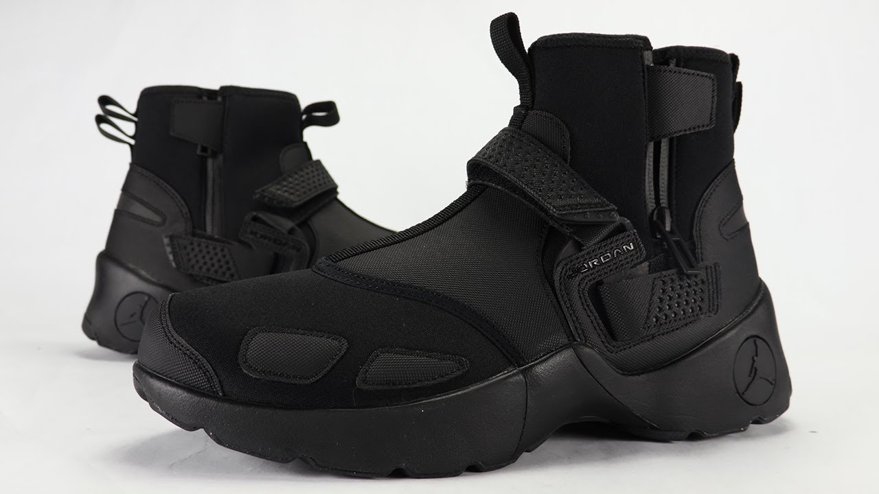 JORDAN TRUNNER LX HIGH TRIPLE BLACK REVIEW + ON FEET