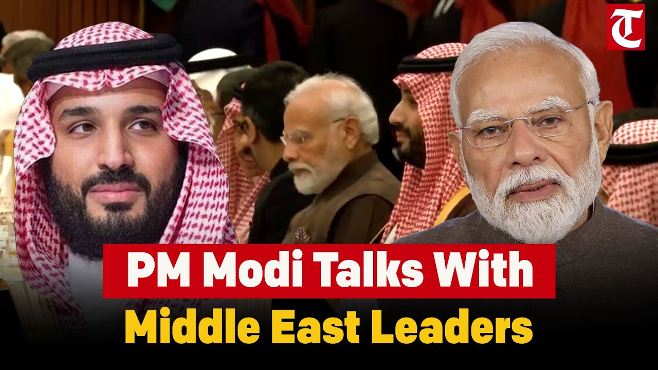 PM Modi holds talks with Jordan's King & Saudi Crown Prince amid regional tensions