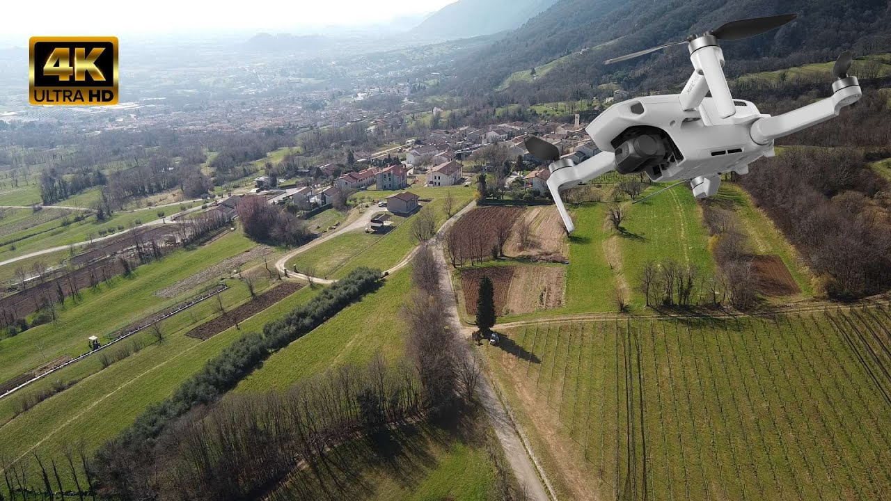 Borso del Grappa Italy| Beautiful Italian Aerial Shots |  By DJI Mavic Mini⁴ᴷ⁶⁰| Rai FlyAway