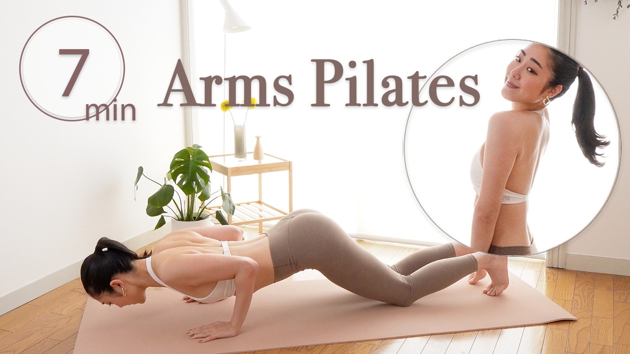 7 MIN No-Equipment Arm Sculpt | Pilates for Toned, Graceful Arms