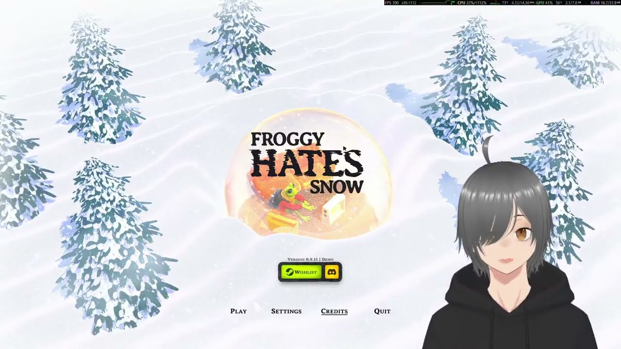 【FROGGY HATES SNOW】DIG, FIGHT, AND SURVIVE IN A ROGUELIKE FROZEN DESERT! (Pre-Release Gameplay)