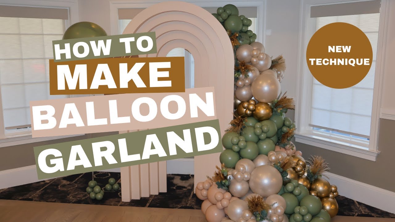 Balloon Garland Tutorial | Technique Switch Up | How to | DIY
