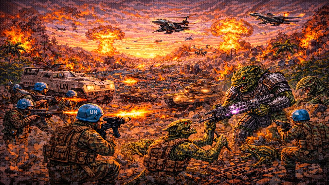 ООН ПРОТИВ РЕПТИЛИЙ | WorldBox #14