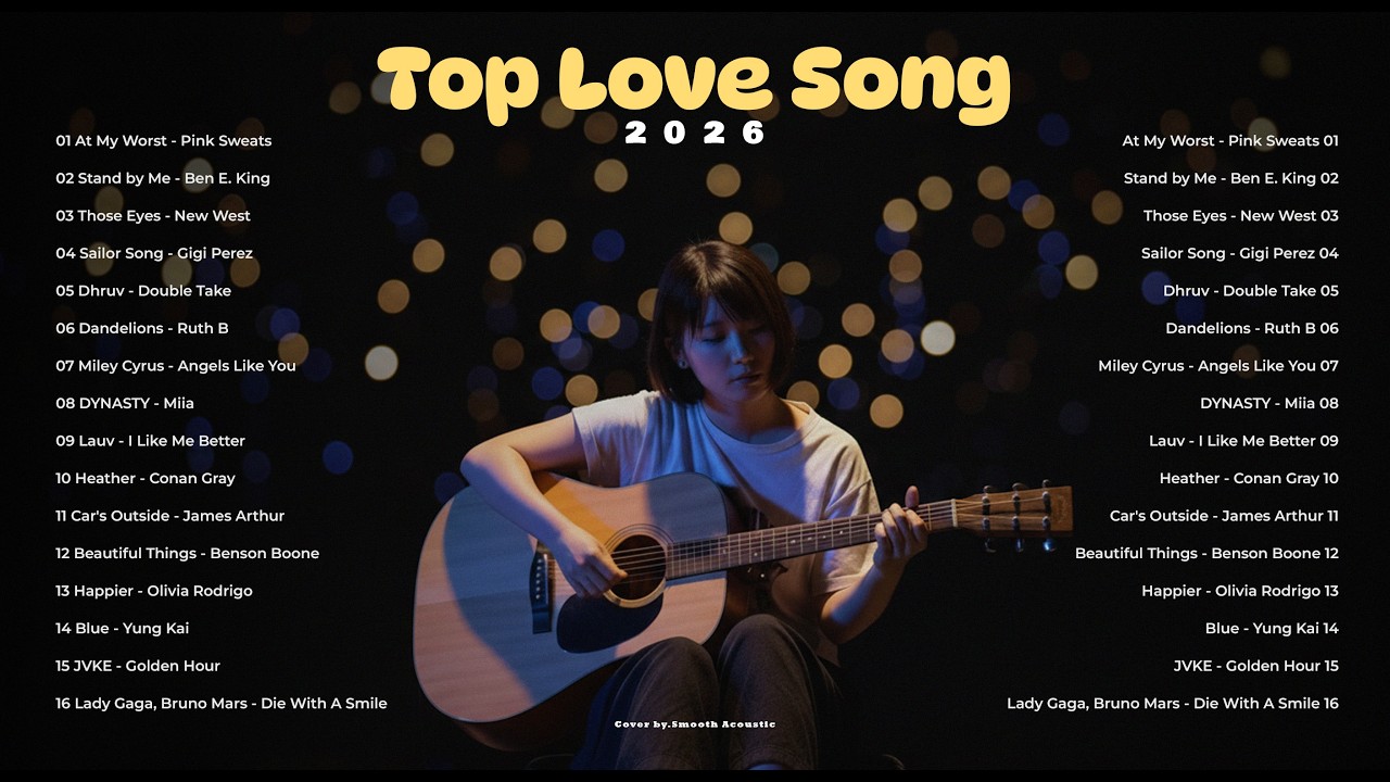 Top Love song 2026 💞🎵| Newest Acoustic Cover | Best Spotify Playlist 2026 - Pink Sweat$, New West