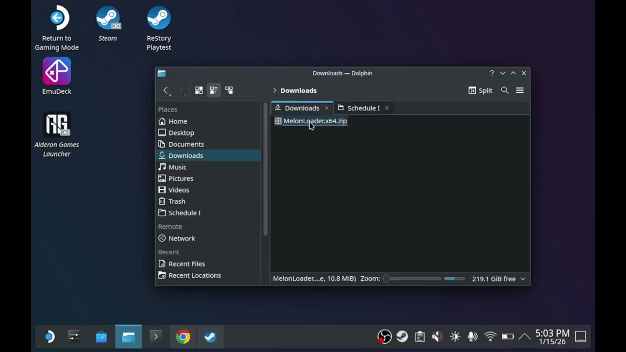 Schedule I SteamDeck - MelonLoader / Installing Mods on SteamDeck