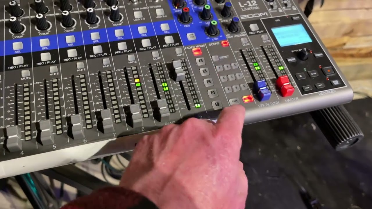 2023 Zoom LiveTrak L 12 Mixing Board Basics
