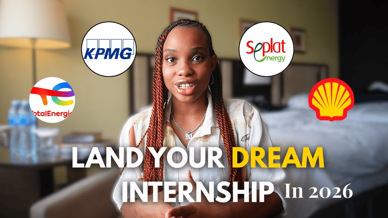HOW TO GET AN INTERNSHIP IN 2026 (Especially in Nigeria)