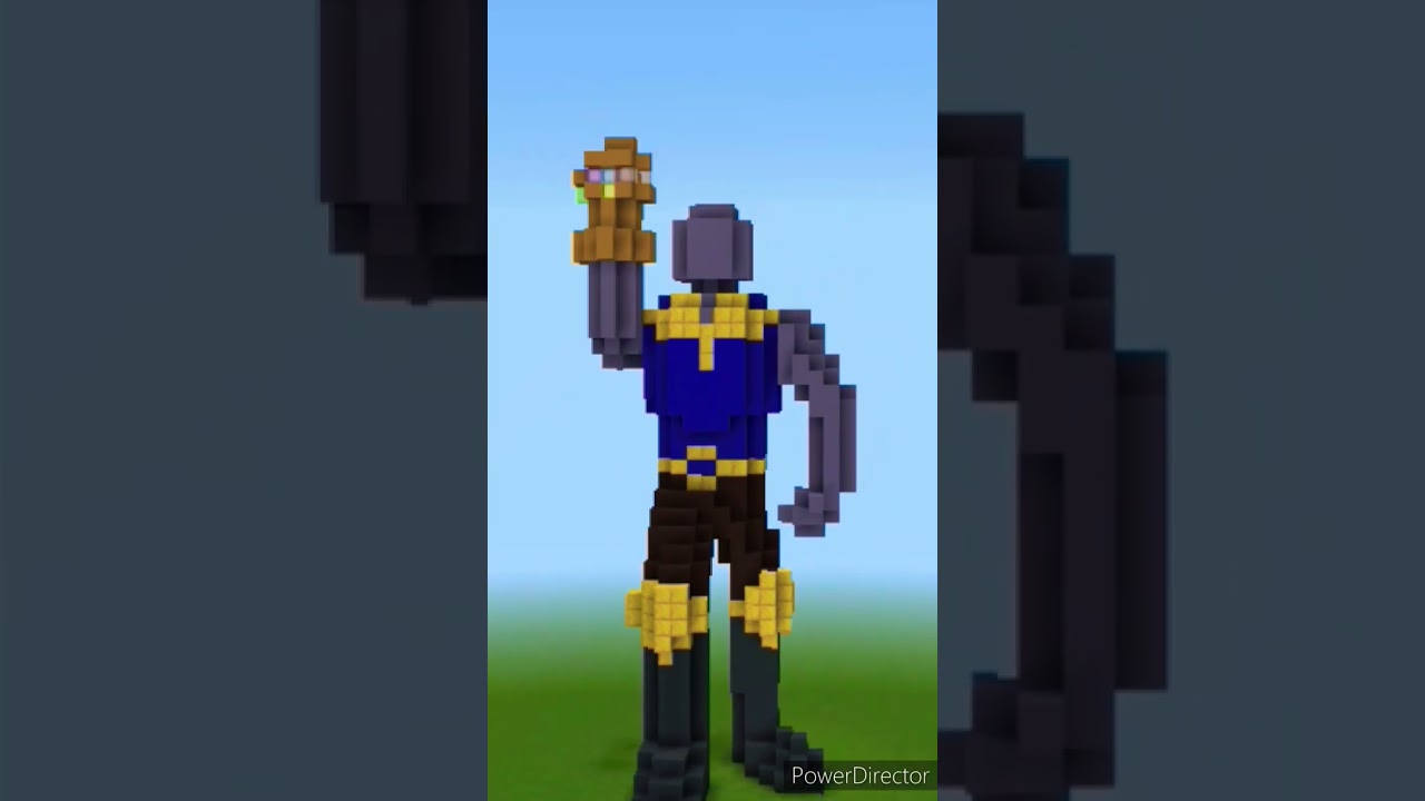 #minecraftchallenge noob vs pro vs hacker thanos  challenge #viral #short