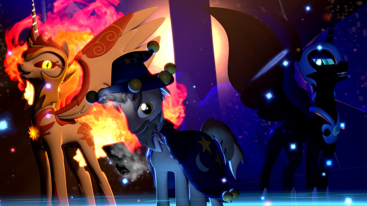 Royal conflict [SFM Ponies] [Live Wallpaper]