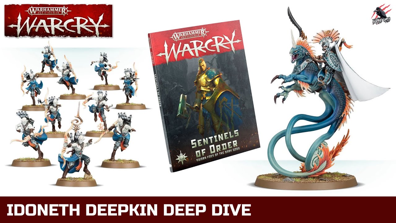 WARCRY IDONETH DEEPKIN DEEP DIVE - WARCRY DEEPKIN - Proxies, Prices, Fighter Cards & Abilities