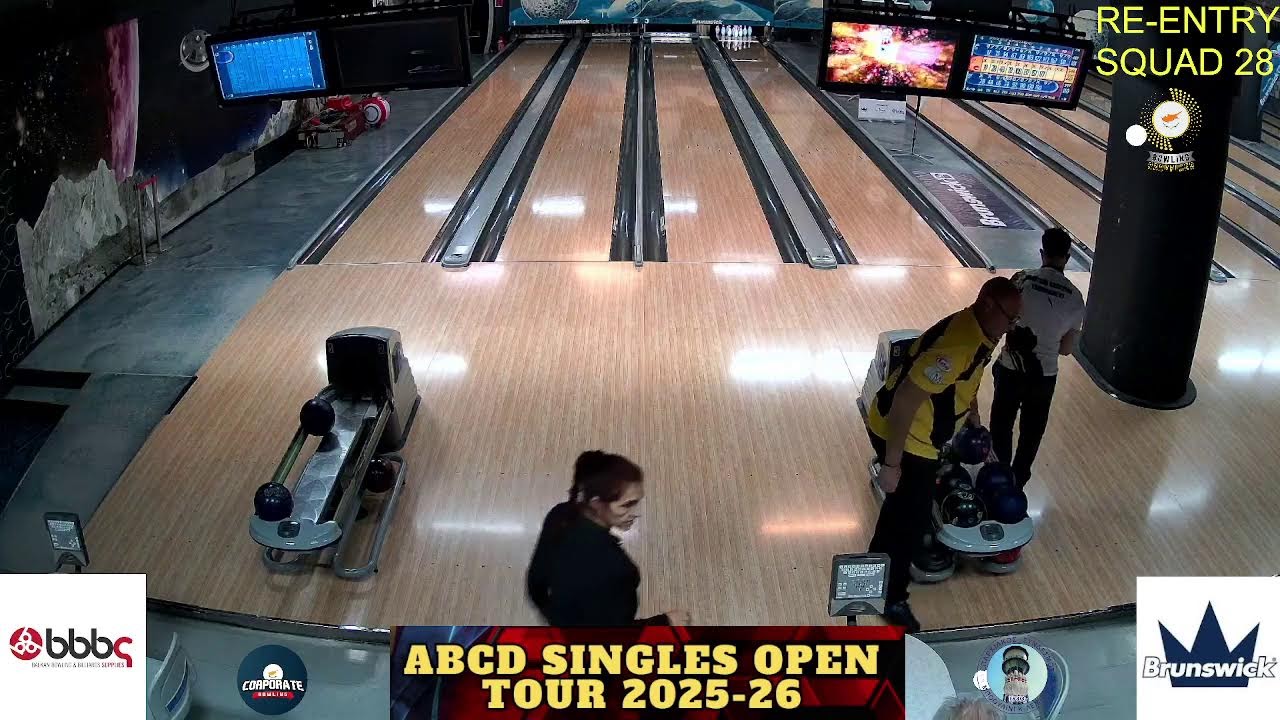 ABCD SINGLES OPEN 2025 - 2026 RE-ENTRY SQUAD 29 / LANES 1-4