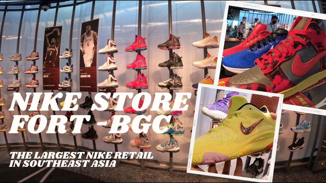 NIKE BGC - Philippines I Largest Store In Southeast Asia I KBjourney