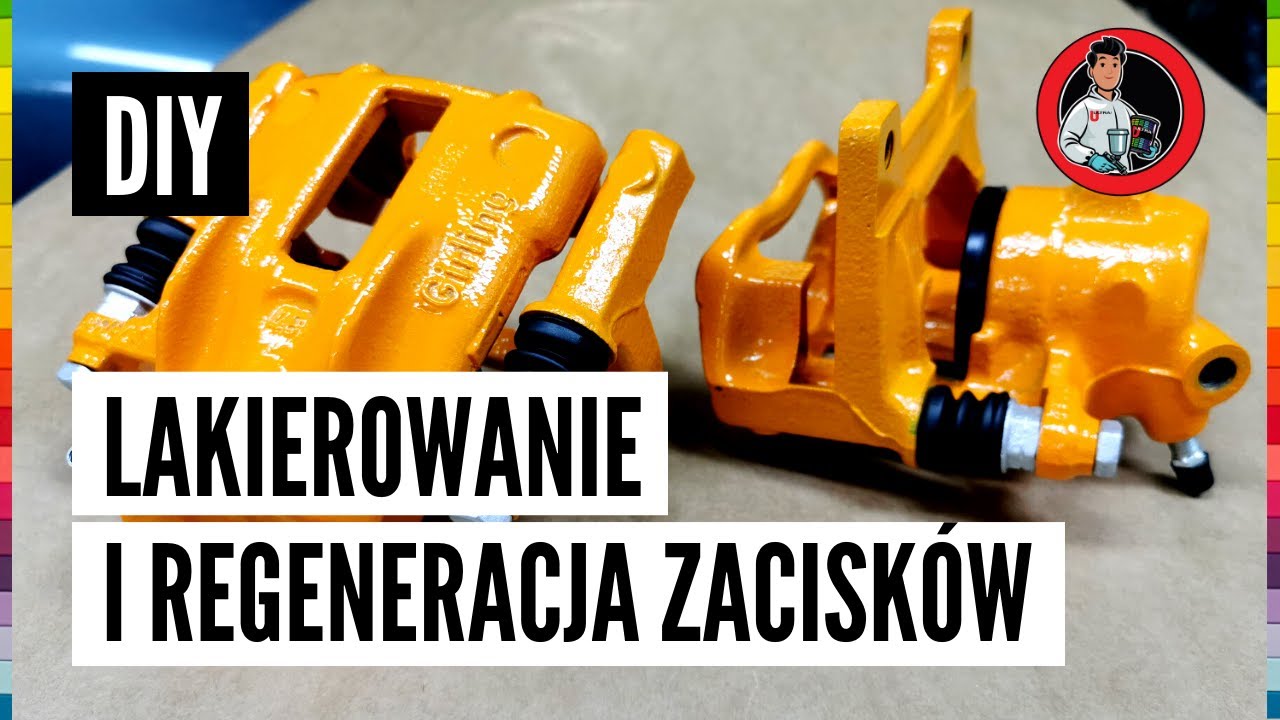 #25 LAKIEROWANIE ZACISKÓW HAMULCOWYCH OD A DO Z