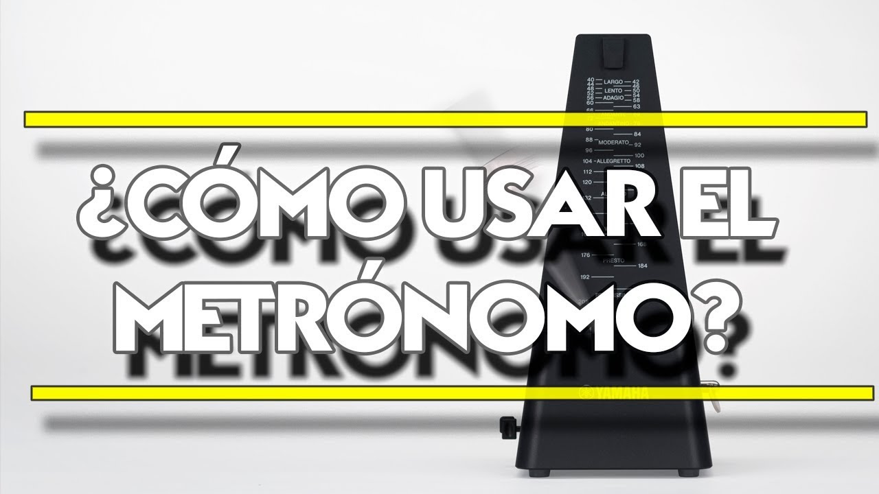 ¿Cómo usar el Metrónomo?