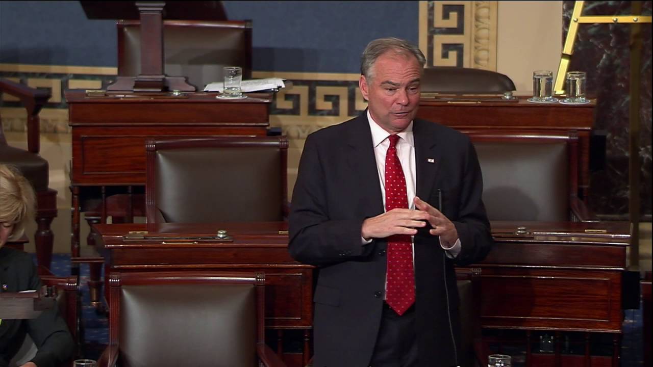US Senator -Tim Kaine honors Liviu Librescu, Holocaust survivor and Virginia Tech's hero.