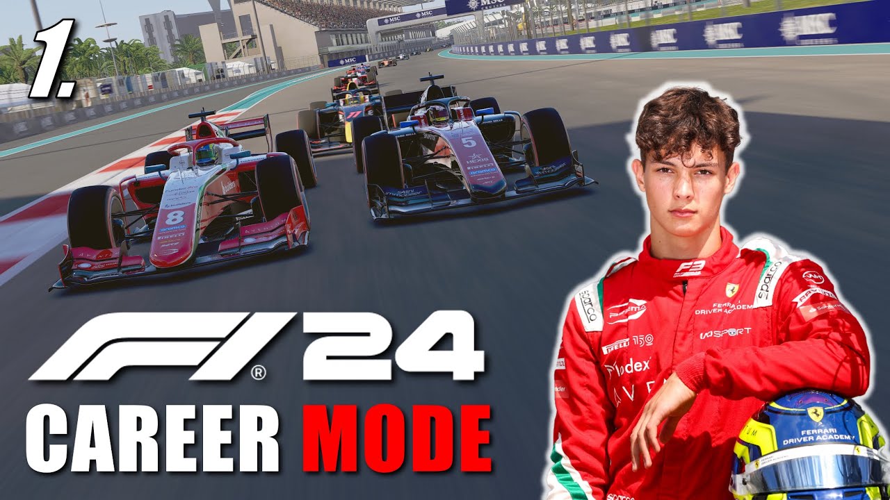 LEGENDARY F2 Championship As Oliver Bearman! F1 24 Career Mode (Part 1)