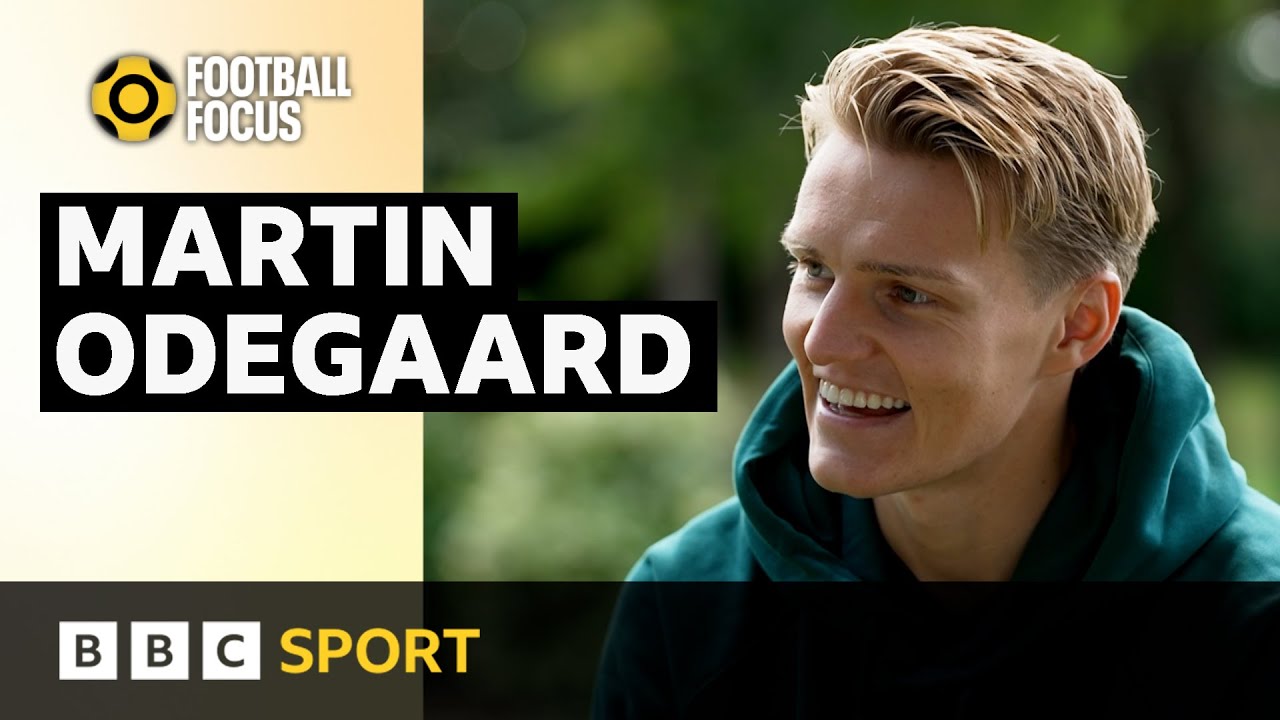 Alex Scott meets Martin Odegaard to talk new Arsenal contract, new chant and captaincy | BBC Sport