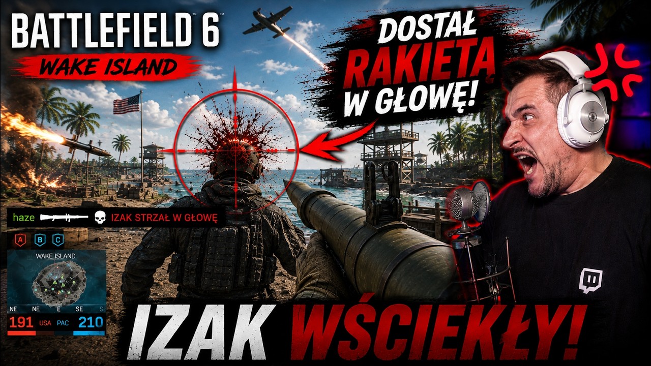 Izak dostał rakietą w czoło | Battlefield 6 - POLSKA ROZGRYWKA
