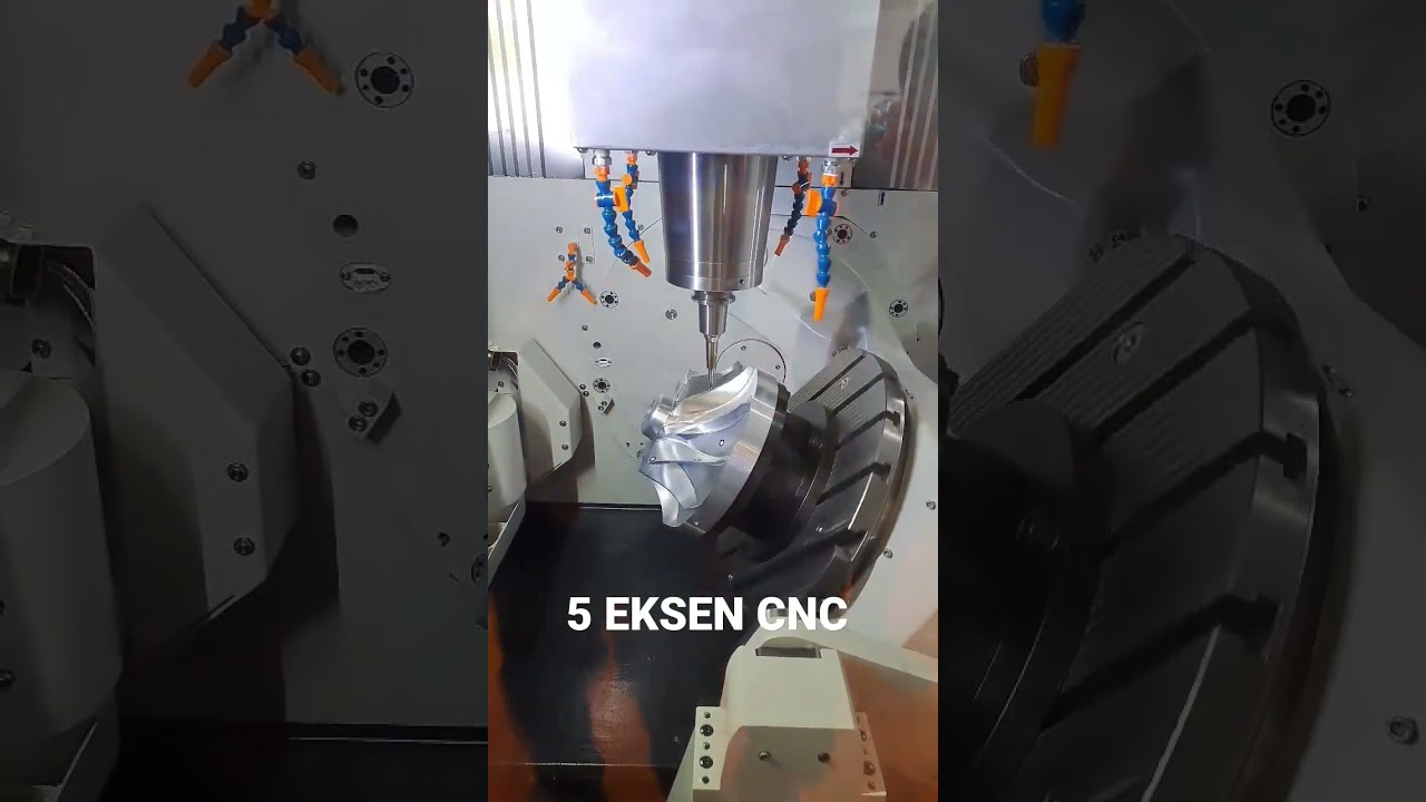 Makine Fuarı/5 Eksen CNC#t&uuml;yap #makine #cncmachining