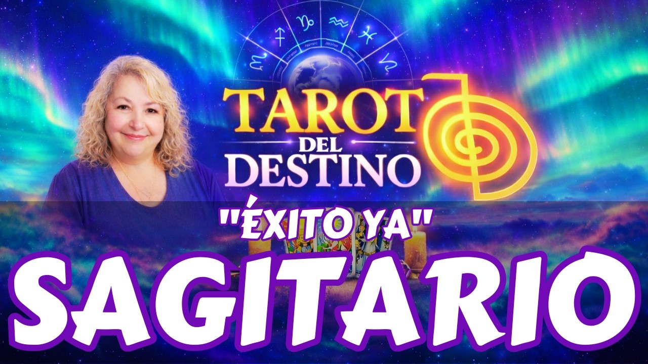 SAGITARIO ♐ LLEGA EL ÉXITO… TE RECUPERAS Y AVANZAS | Tarot del Destino #sagitario