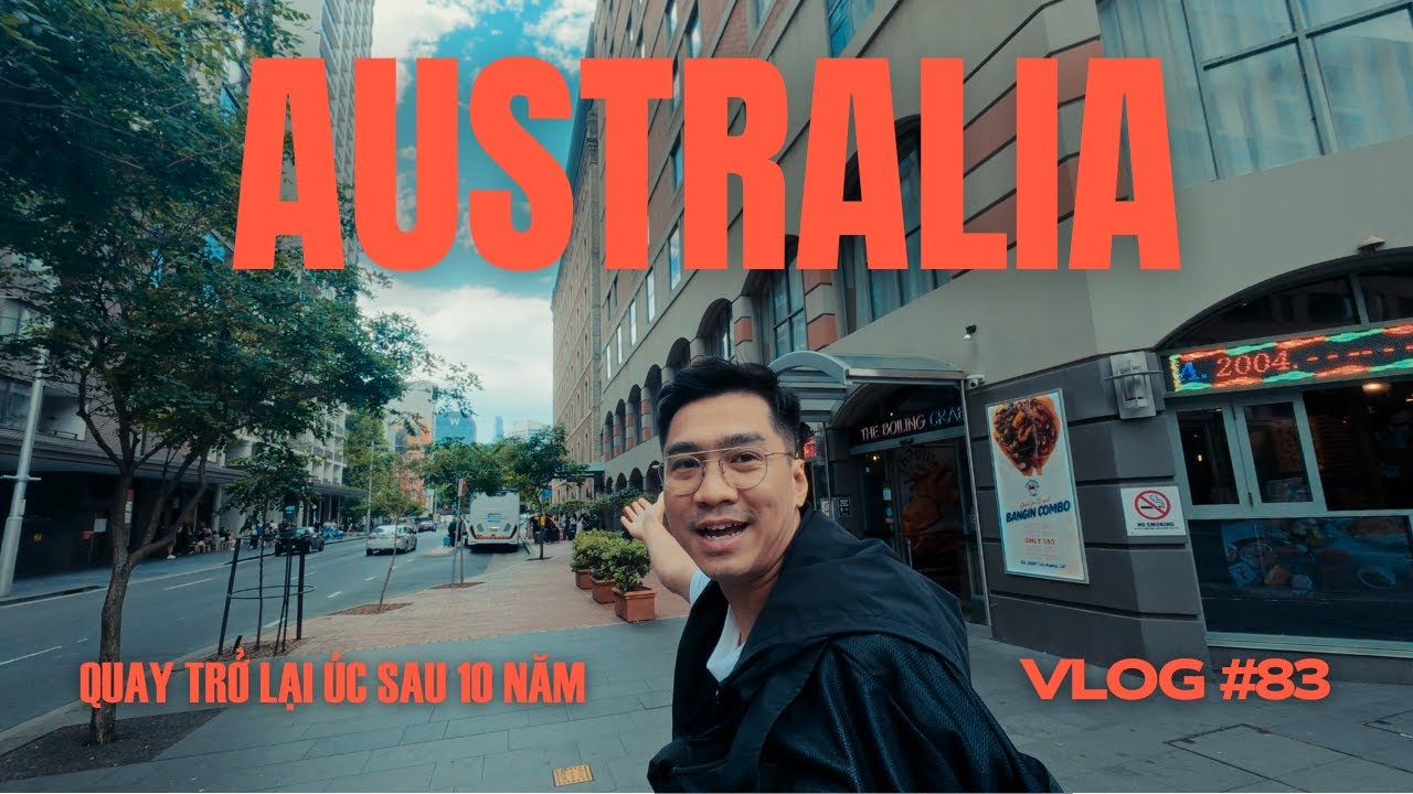 VLOG #83 | Quay trở lại &Uacute;c sau 10 năm c&ugrave;ng với rất nhiều kỷ niệm c&ugrave;ng PewPew.... |Phần 1|