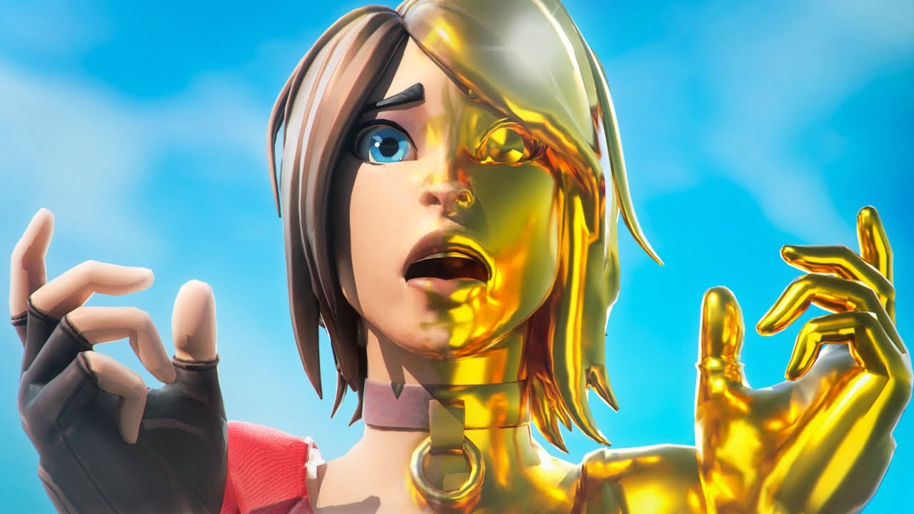 I unlocked GOLD TNTINA... this HAPPENED! (Fortnite)