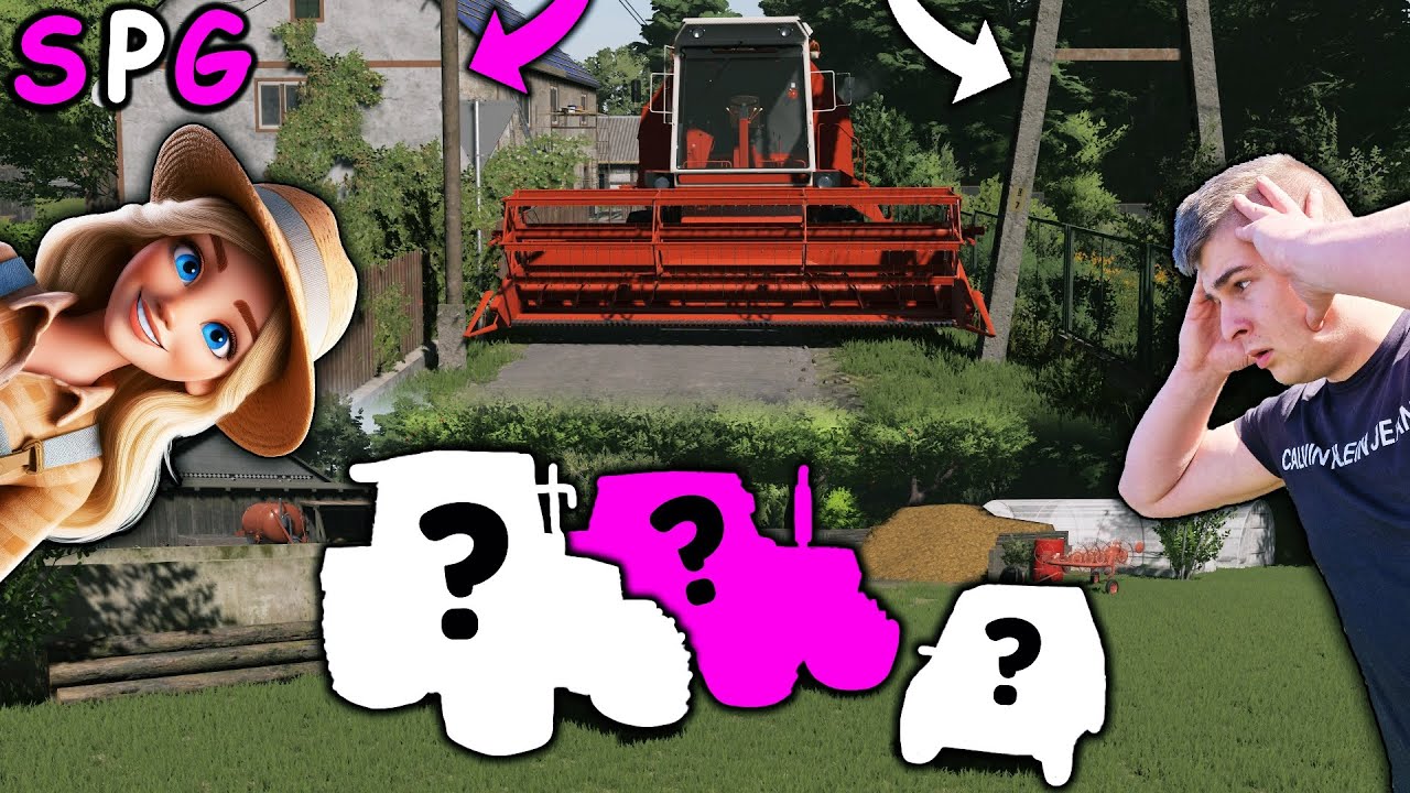 WIKTORIA MNIE MEGA ZASKOCZYŁA😱 BIZON MA PROBLEM PRZEJECHAĆ PRZEZ WIEŚ❗😂 ZACZYNAMY ŻNIWA😍➡︎SPG⬅︎ 135