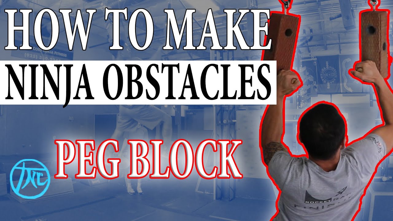 DIY Peg Block / Bird House - How to make Ninja Warrior obstacles