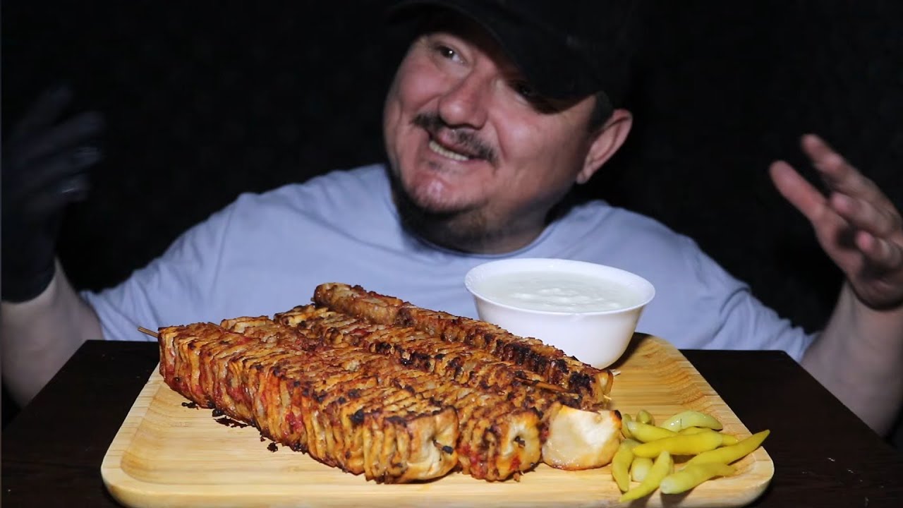||ASMR MUKBANG|| Çıtır Lavaş Kebabı #neromasmr