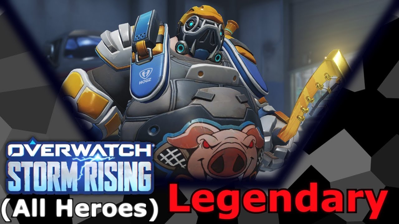 Overwatch - Legendary Victory in Storm Rising as Roadhog