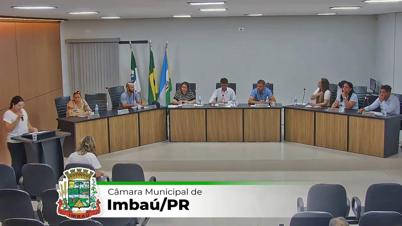 SESSÃO DA CÂMARA MUNICIPAL DE IMBAÚ.