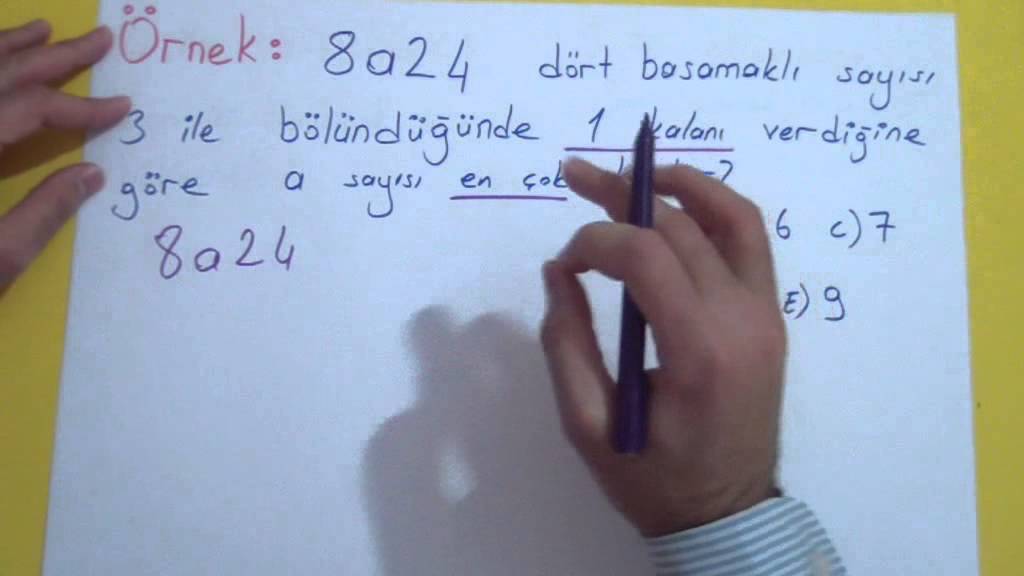 BÖLME BÖLÜNEBİLME 1 - Şenol Hoca