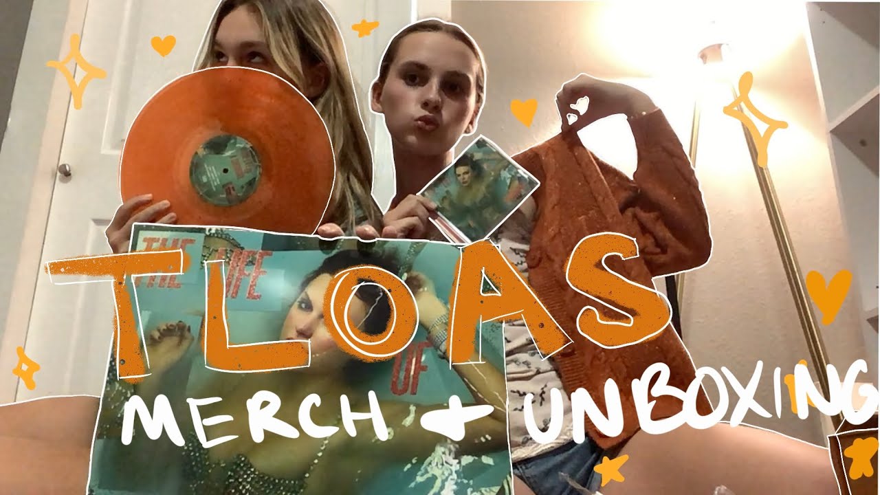 The Life of a Showgirl unboxing and merch!!