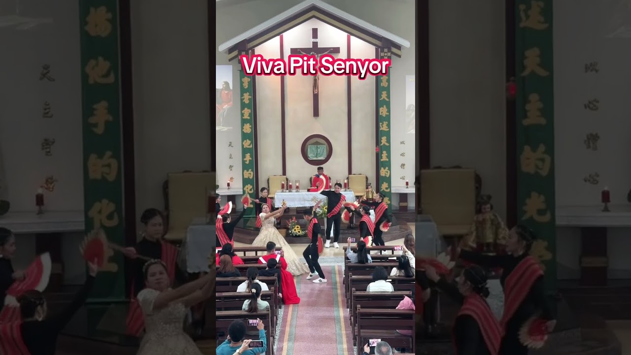 Viva Pit Senyor🥳🥳🥳 HOLY CROSS PARISH CHURCH CHANGHUA, TAIWAN
