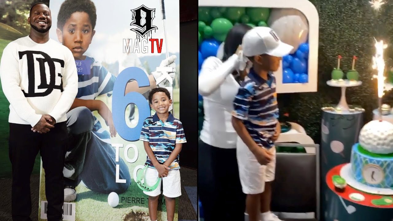 QC CEO Pierre Thomas Host Top Golf B-Day Party For Son Pierre Jr! 🏌🏾‍♂️