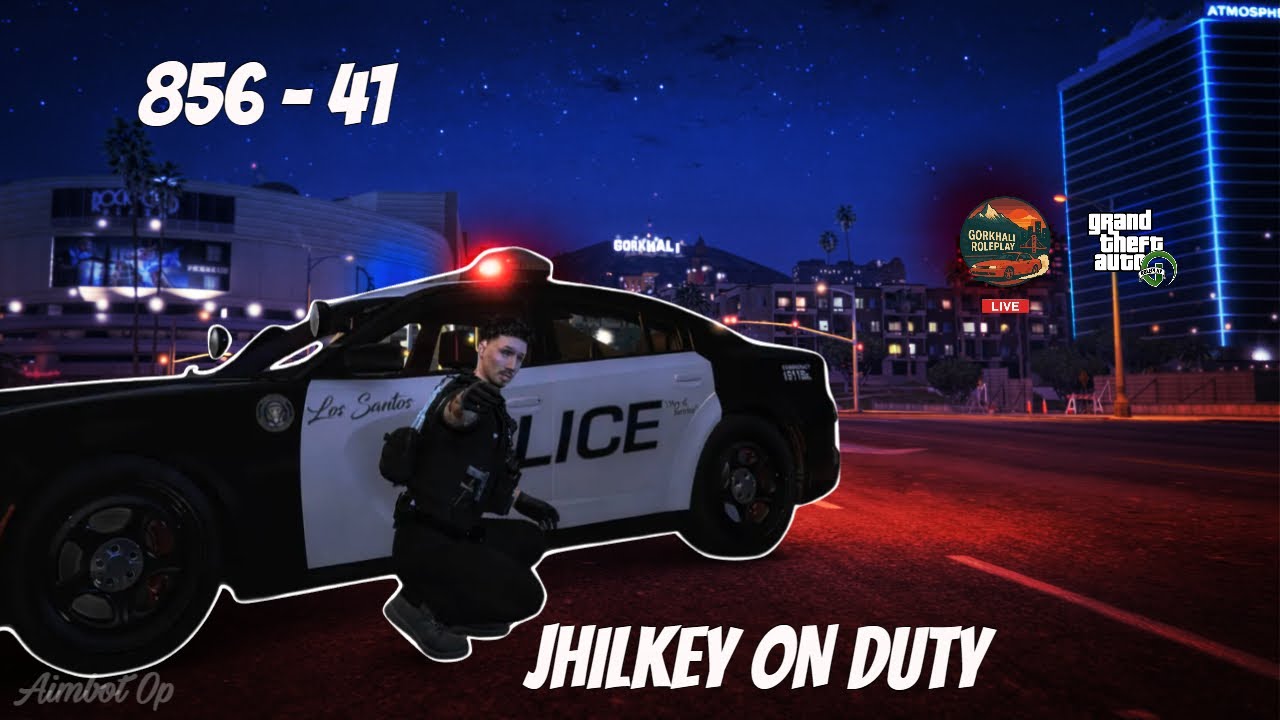 Jhikey on Duty 👮‍♂️ | LSPD Gorkhali RP Nepali 🇳🇵