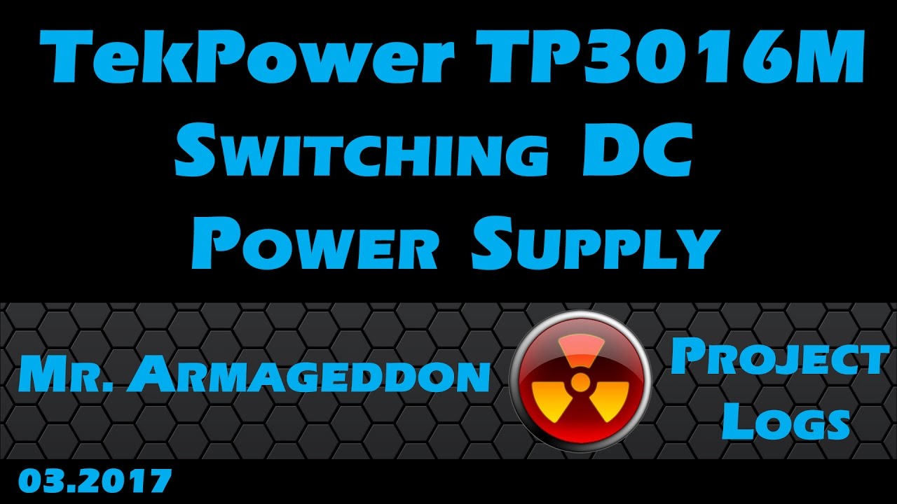 TekPower TP3016M Switching DC Power Supply Mod & Review