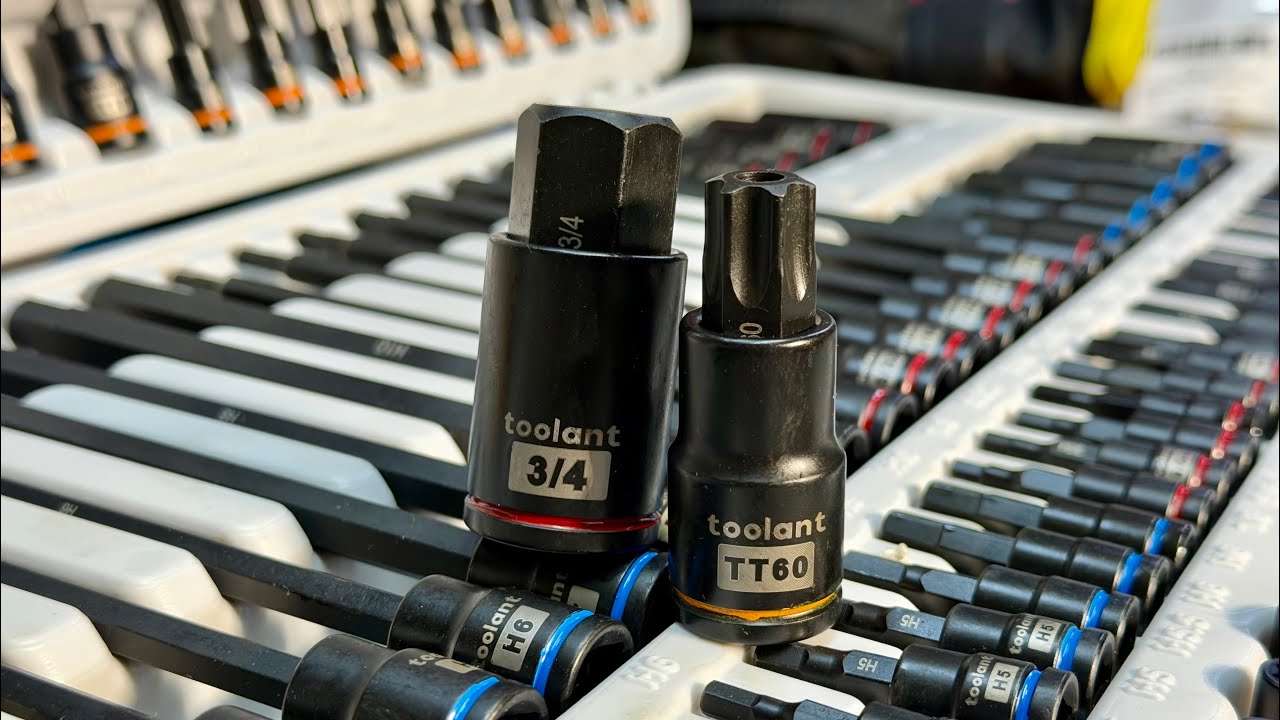 Без пропусков, дубликатов и бит разной длины! TOOLANT - набор из 98 шестигранных/торксовых/E-торк...