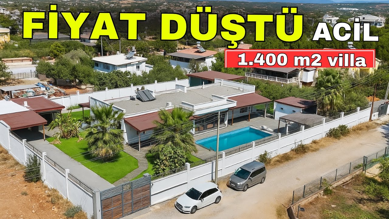 DİDİM YEŞİLTEPE’DE MÜŞTEMİLATLI DEV GİBİ SATILIK VİLLA -A499 #didim #satılık #villa 