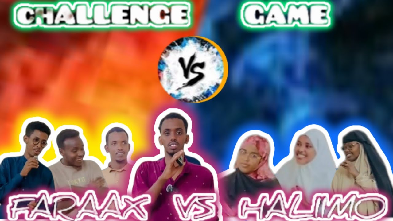 GAME ADAG FARAAX VS HALIIMO XAMASAD    #etudiant #solidaire #challenge #games #comedy #funny #djb  