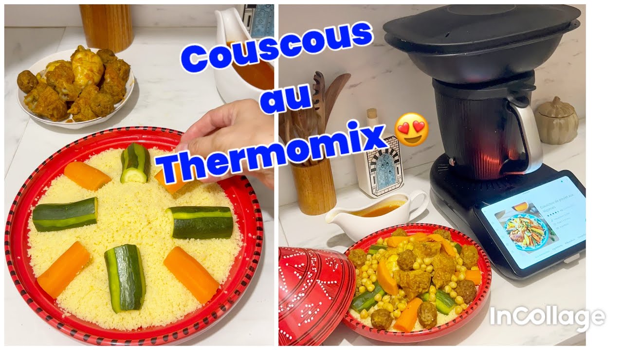 Recette couscous dans le Thermomix, très facile 😍👌👌👌