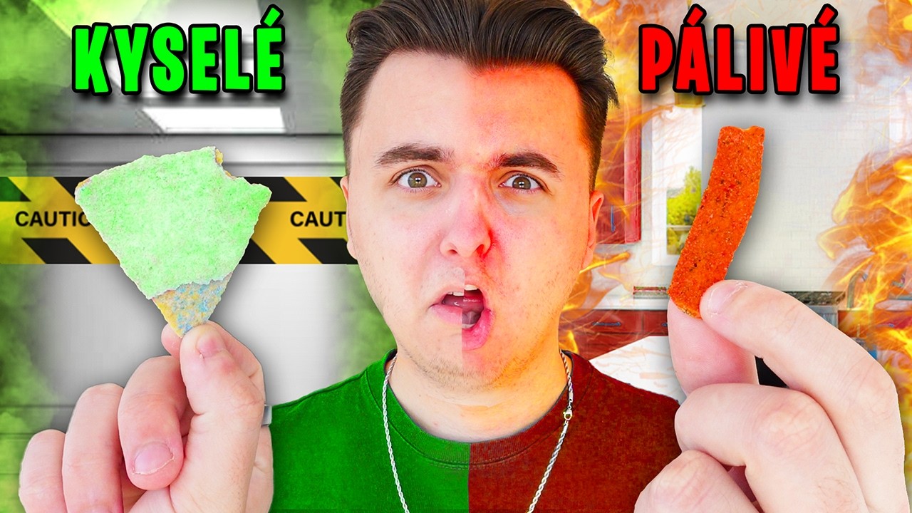 Nejkyselejší vs. Nejpálivější Sladkosti na Světě!