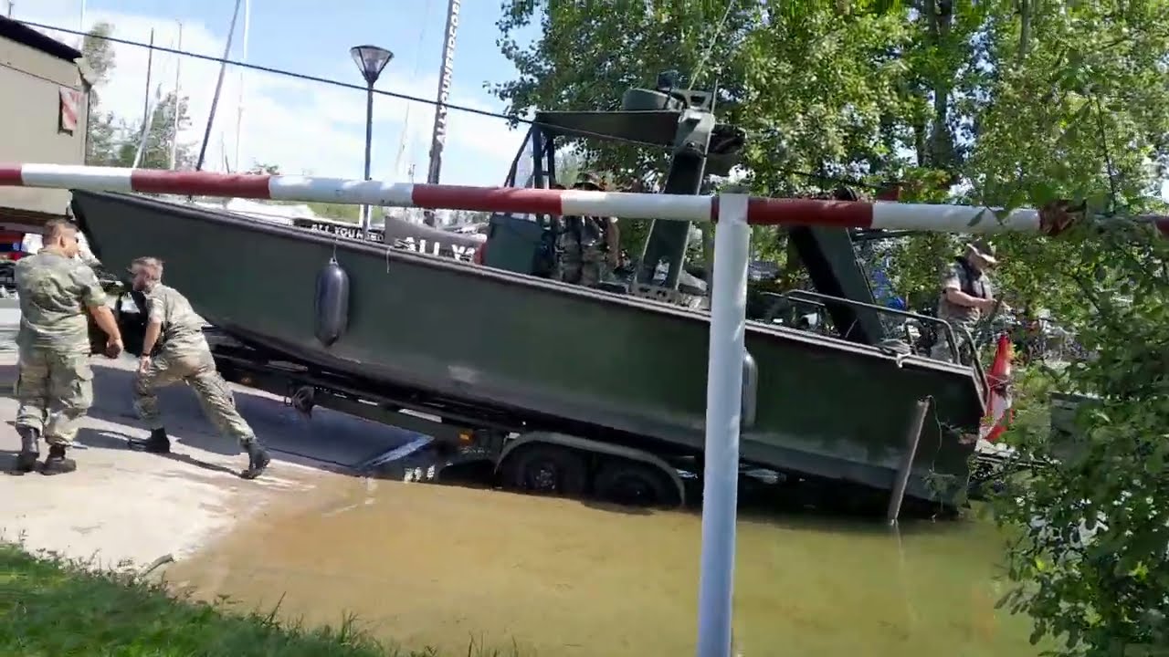 Österreichische Bundeswehr am Bodensee angekommen!  21Juli2024 LangenArgen