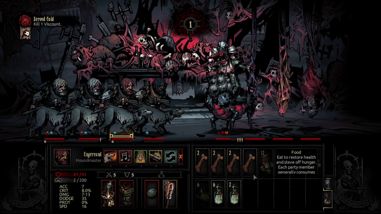 Darkest Dungeon - The Crimson Court - Viscount Boss Fight (